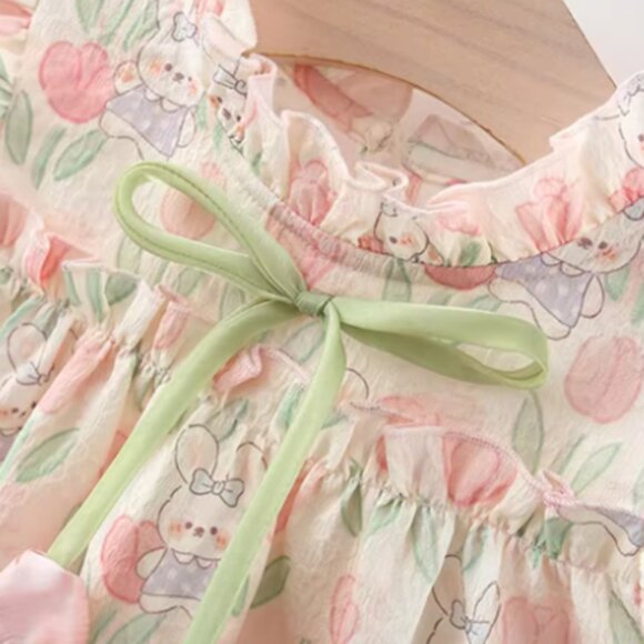 Summer Dress, Girl Clothing, Toddler Clothing, Baby Clothing, Shower Gift - Picture 2 of 3